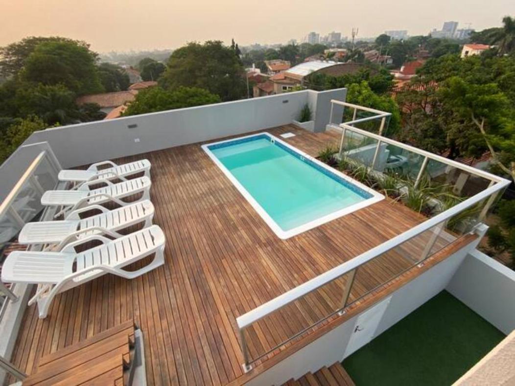 Apart-Hotel De Lujo En Eje Corporativo De Asuncion! 2 Y 3 Habitaciones Bagian luar foto
